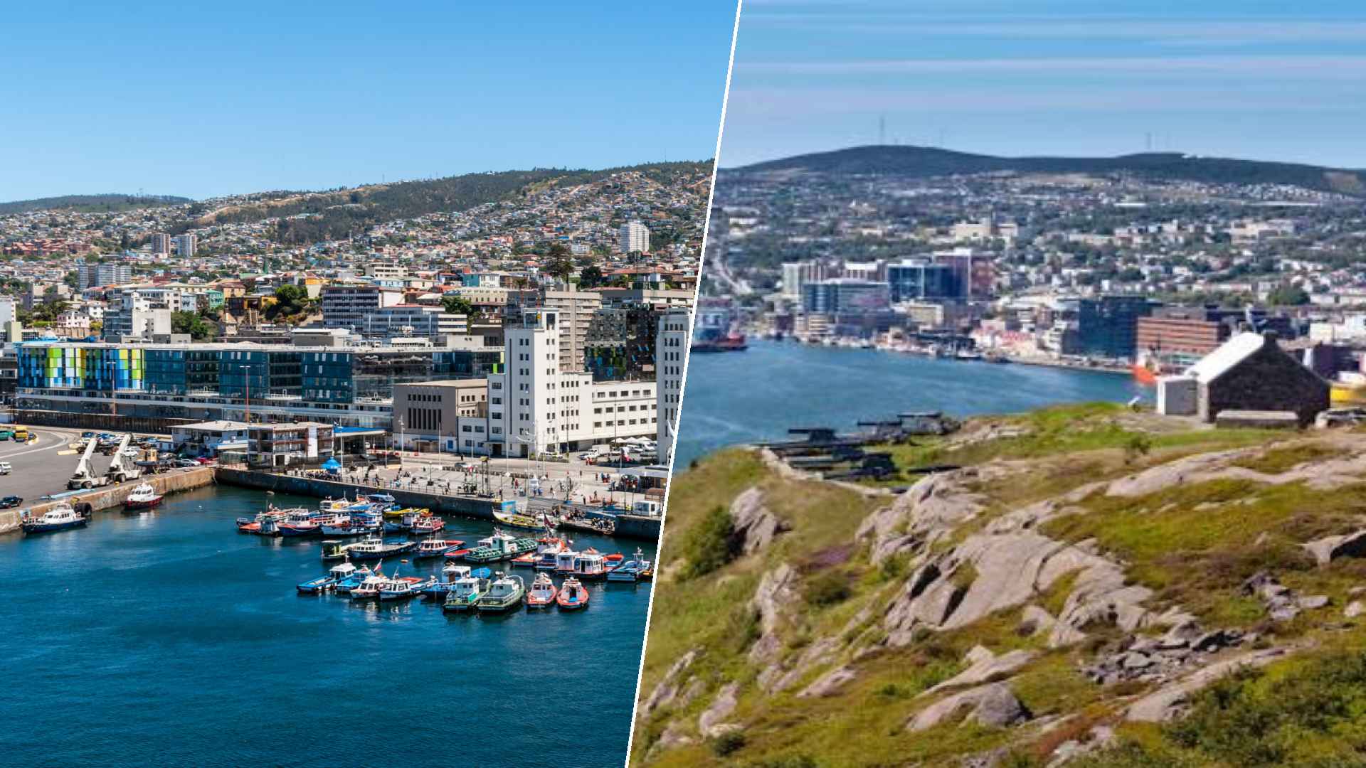 Valparaíso to St. John’s