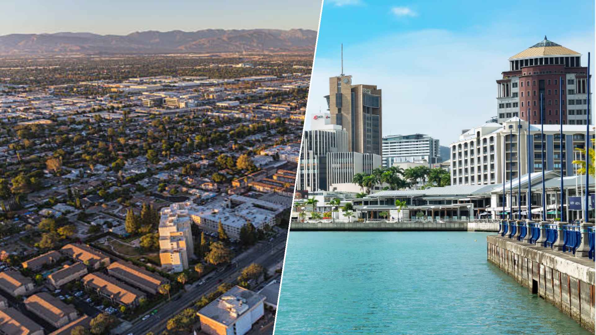 Van Nuys to Port Louis