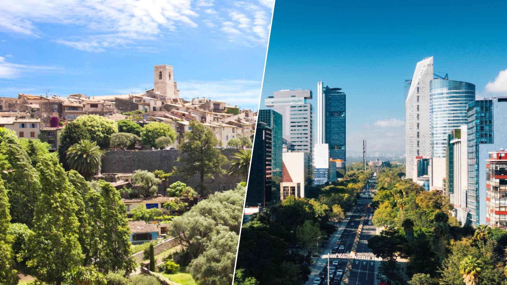 Vence to Mexico City