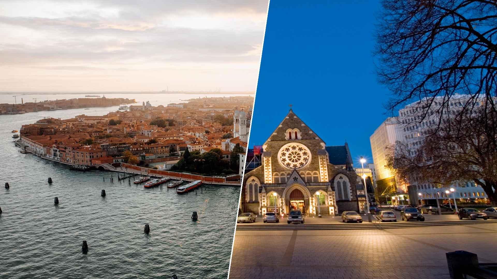 Venice to Christchurch