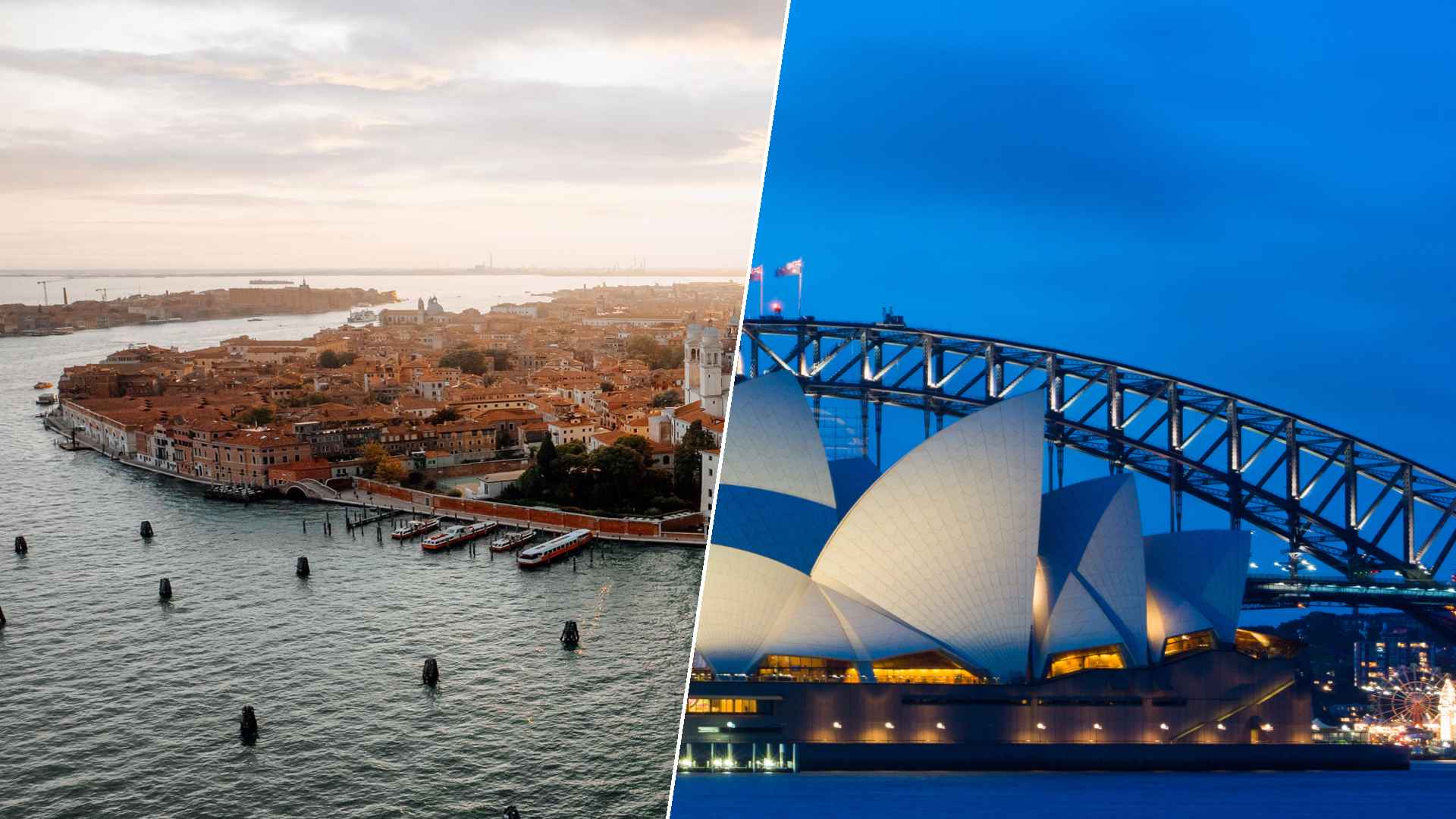 Venice to Sydney