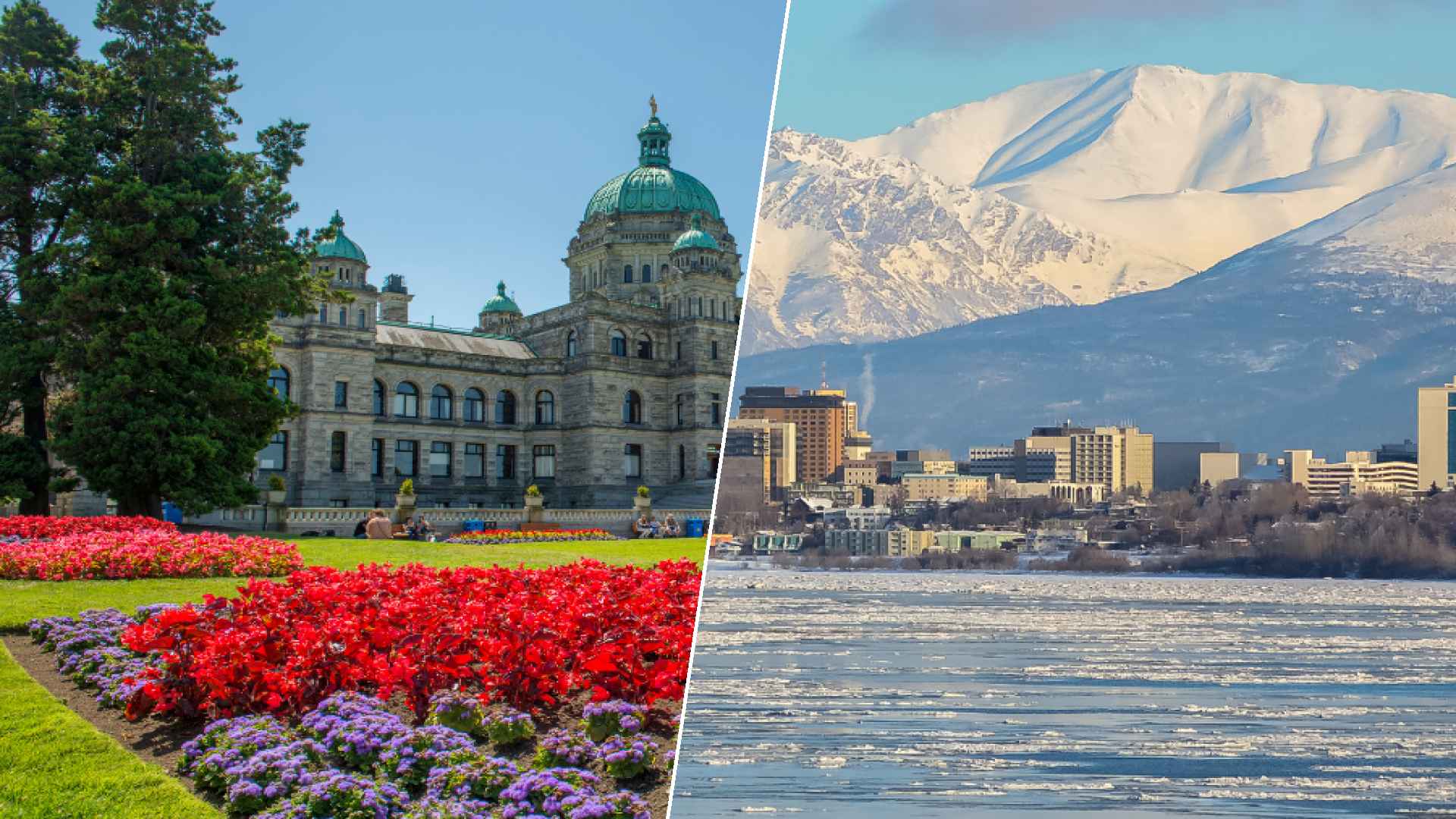 Victoria to Anchorage