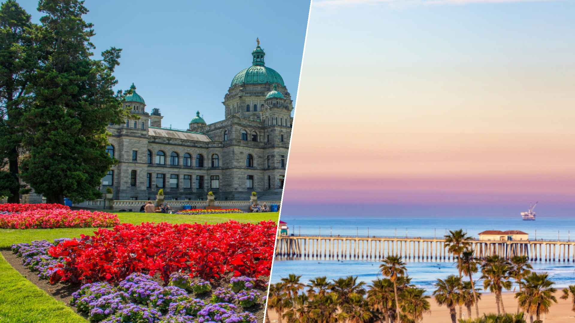 Victoria to Huntington Beach