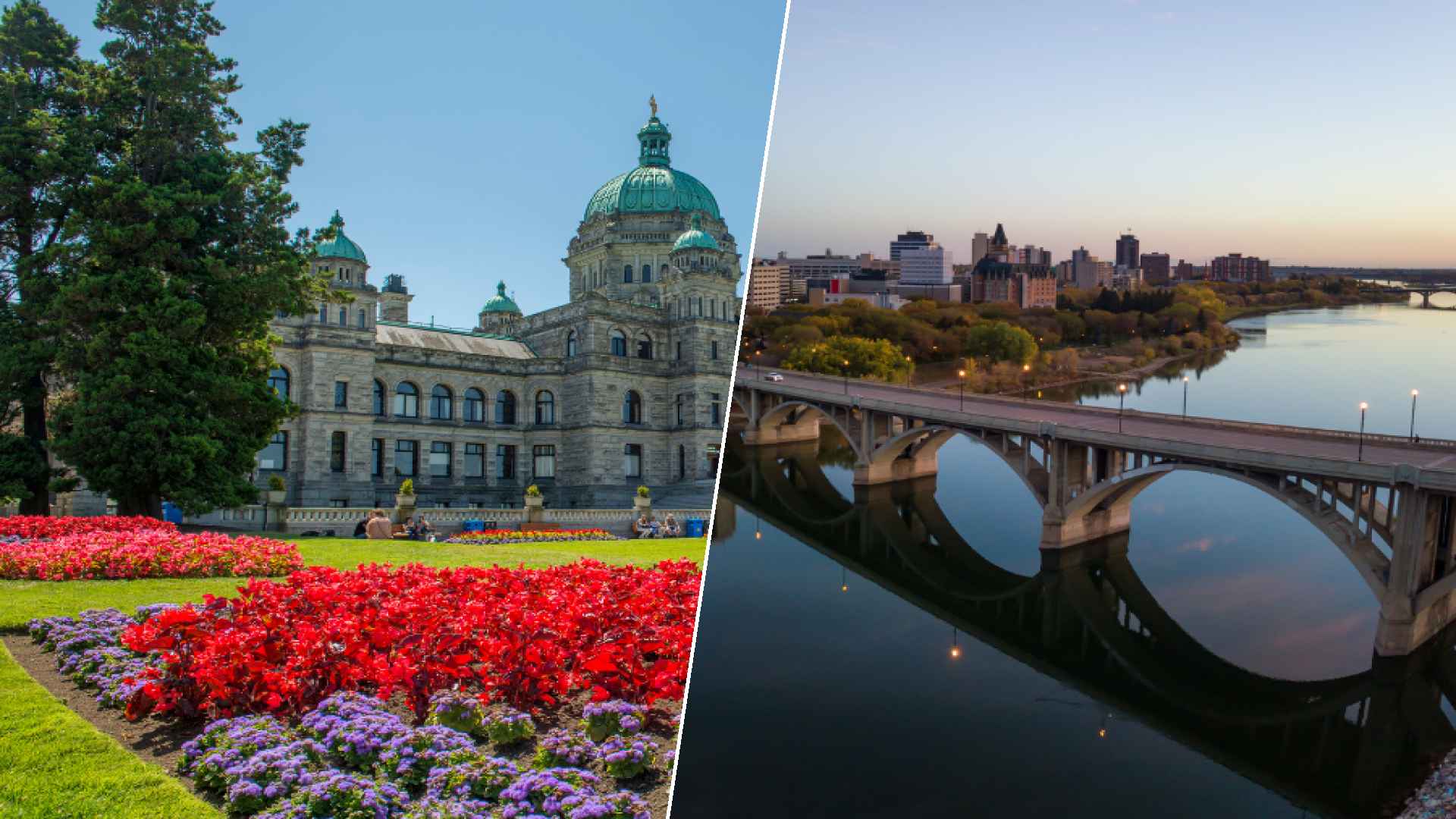 Victoria to Saskatoon