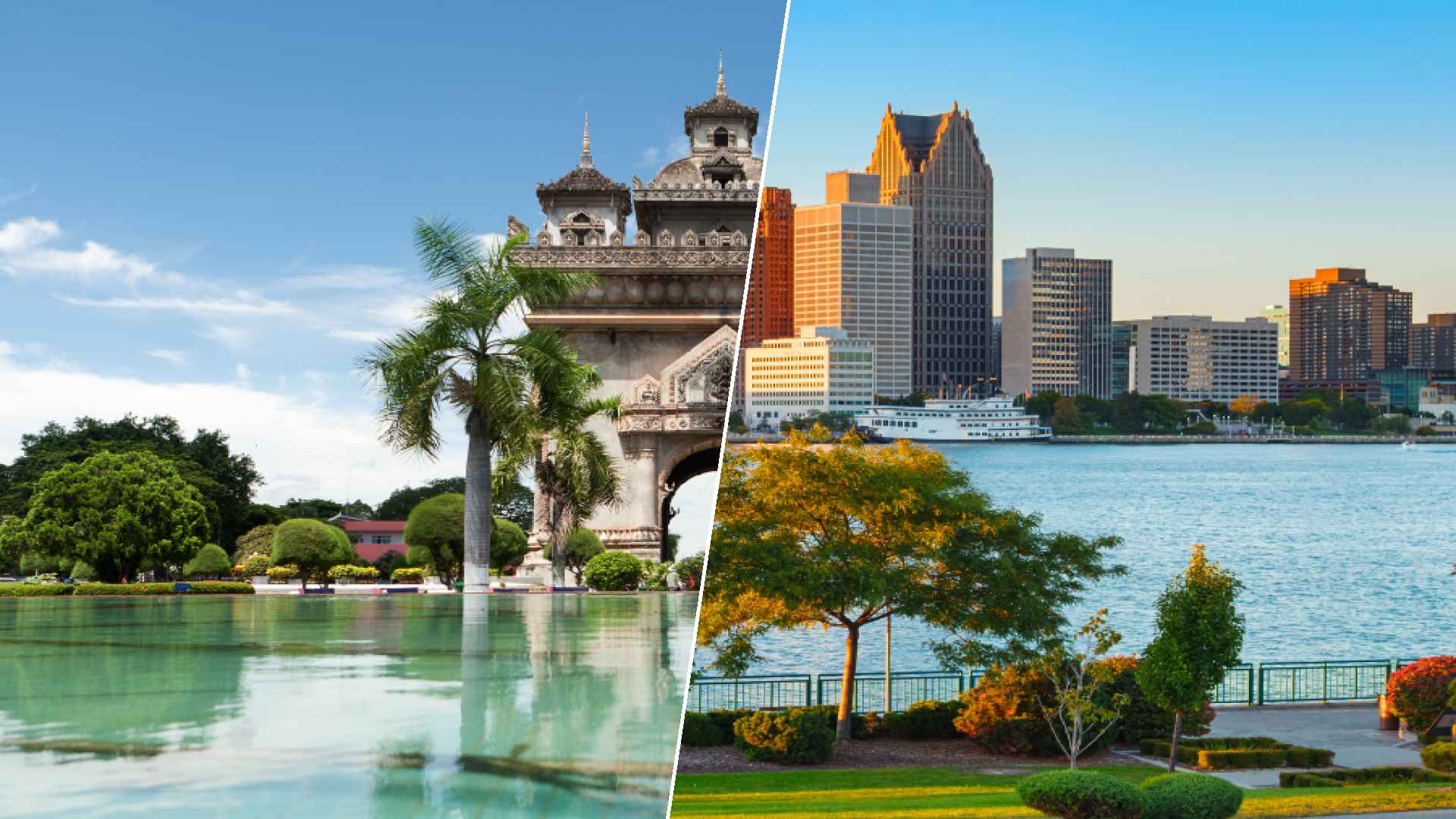 Vientiane to Detroit