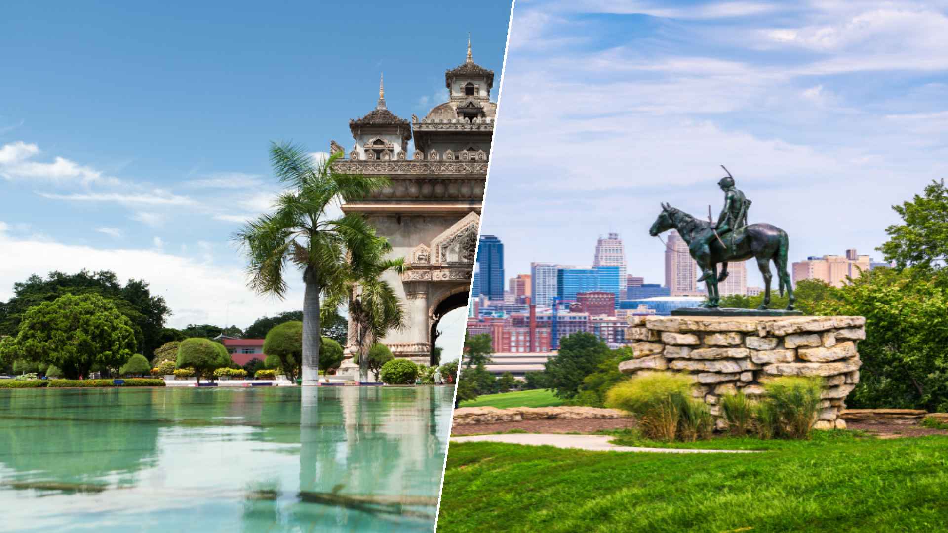 Vientiane to Kansas City