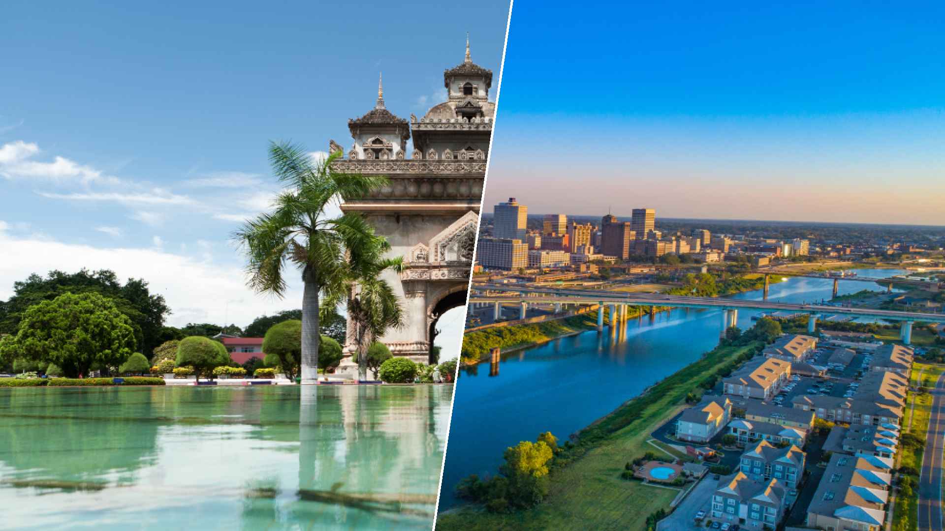 Vientiane to Memphis