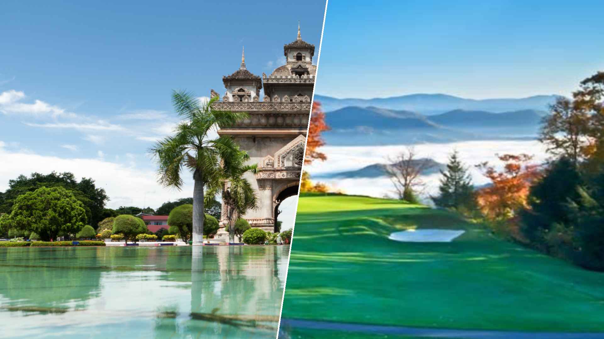 Vientiane to Mountain Air Country Club