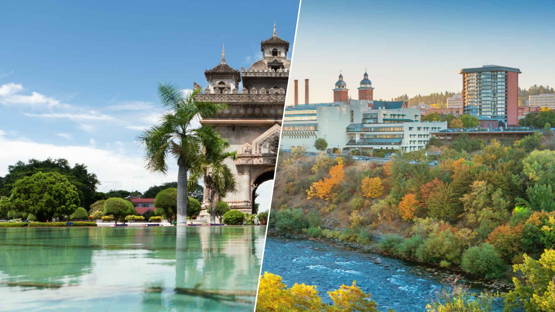 Vientiane to Spokane