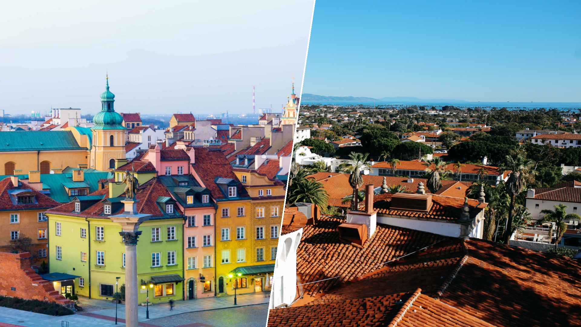 Warsaw to Santa Barbara