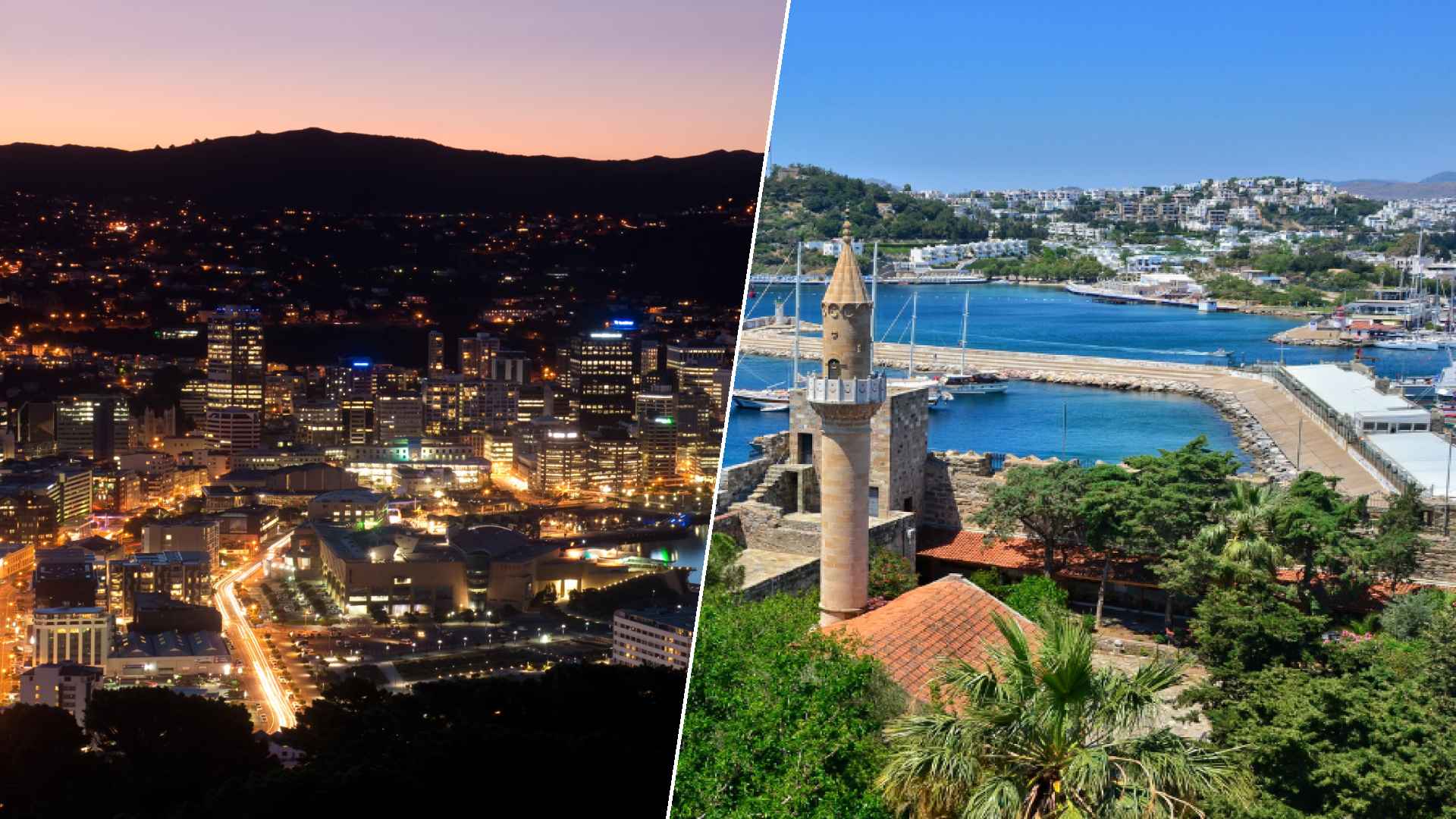 Wellington to Bodrum