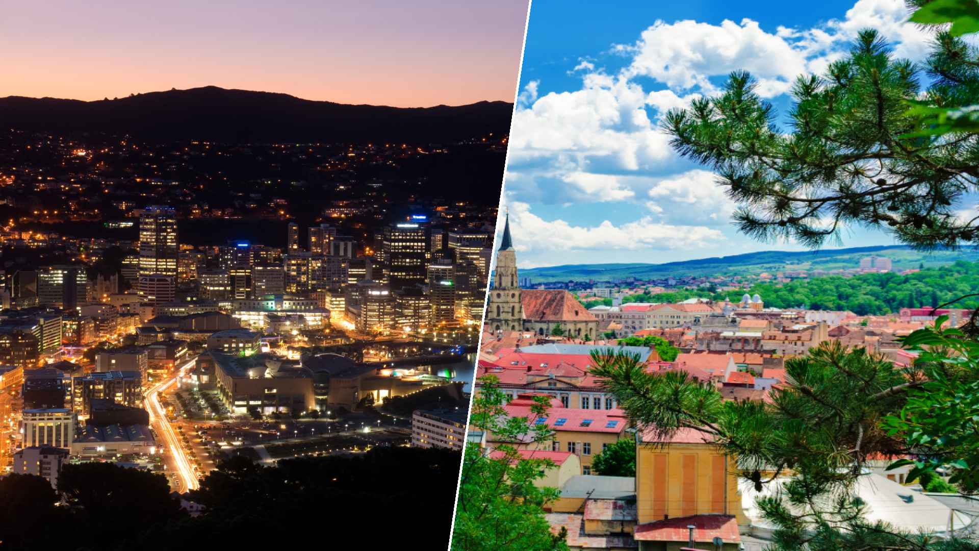 Wellington to Cluj-Napoca