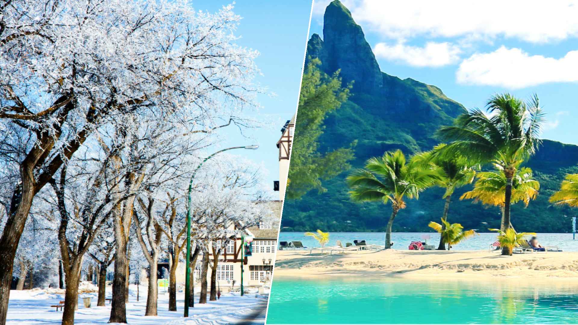 Winnipeg to Bora Bora