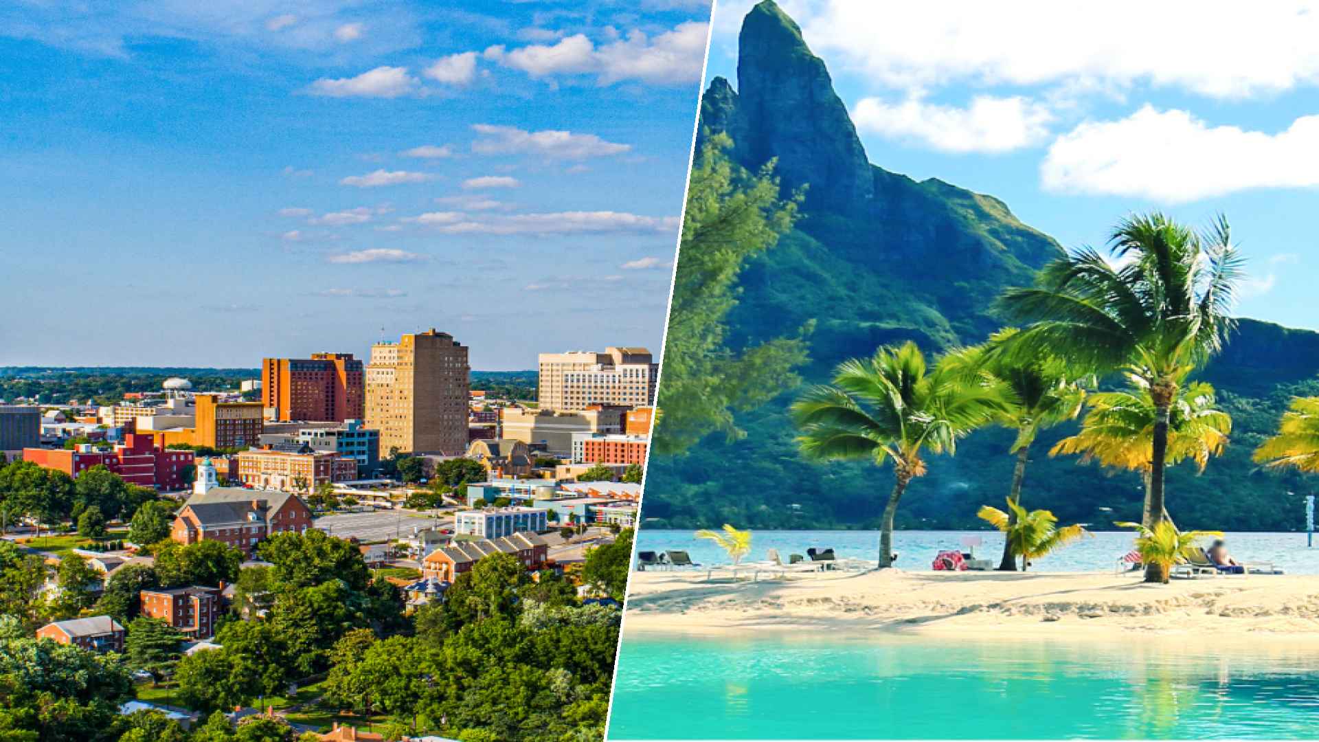 Winston-Salem to Bora Bora