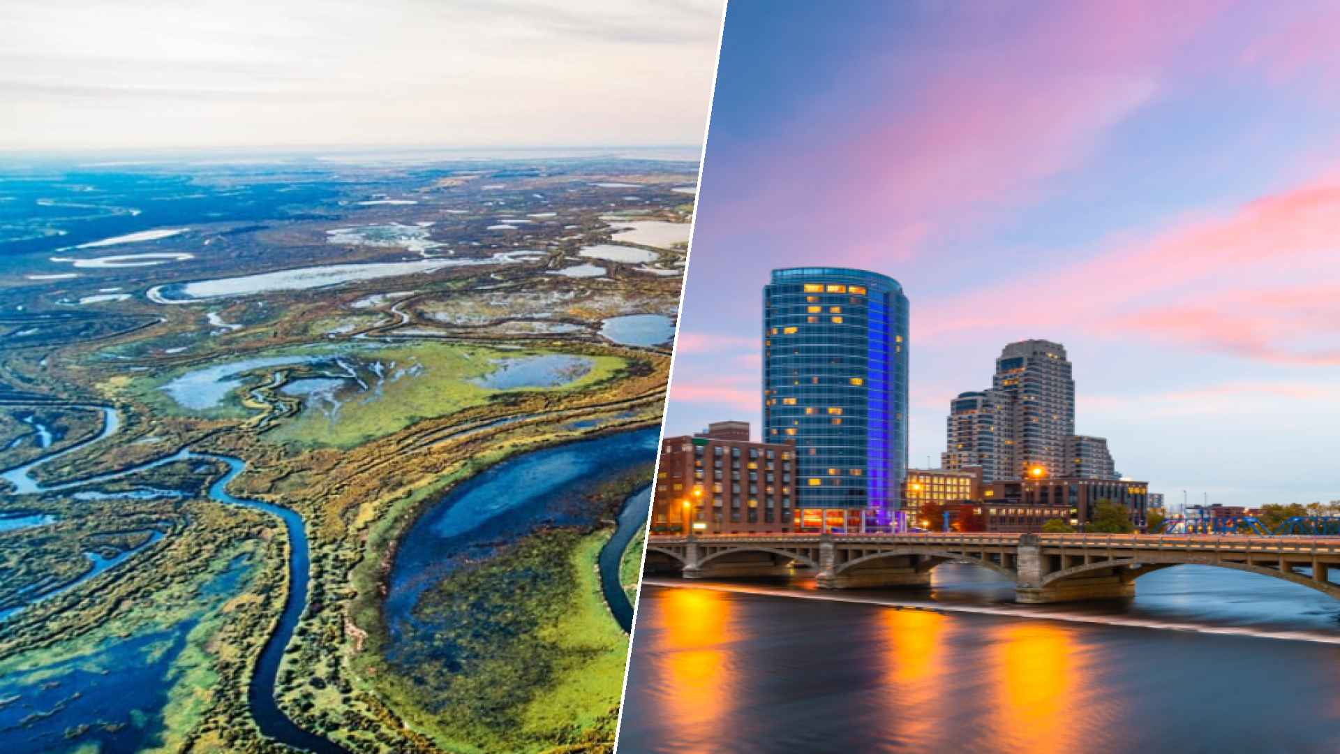 Wood Buffalo to Grand Rapids