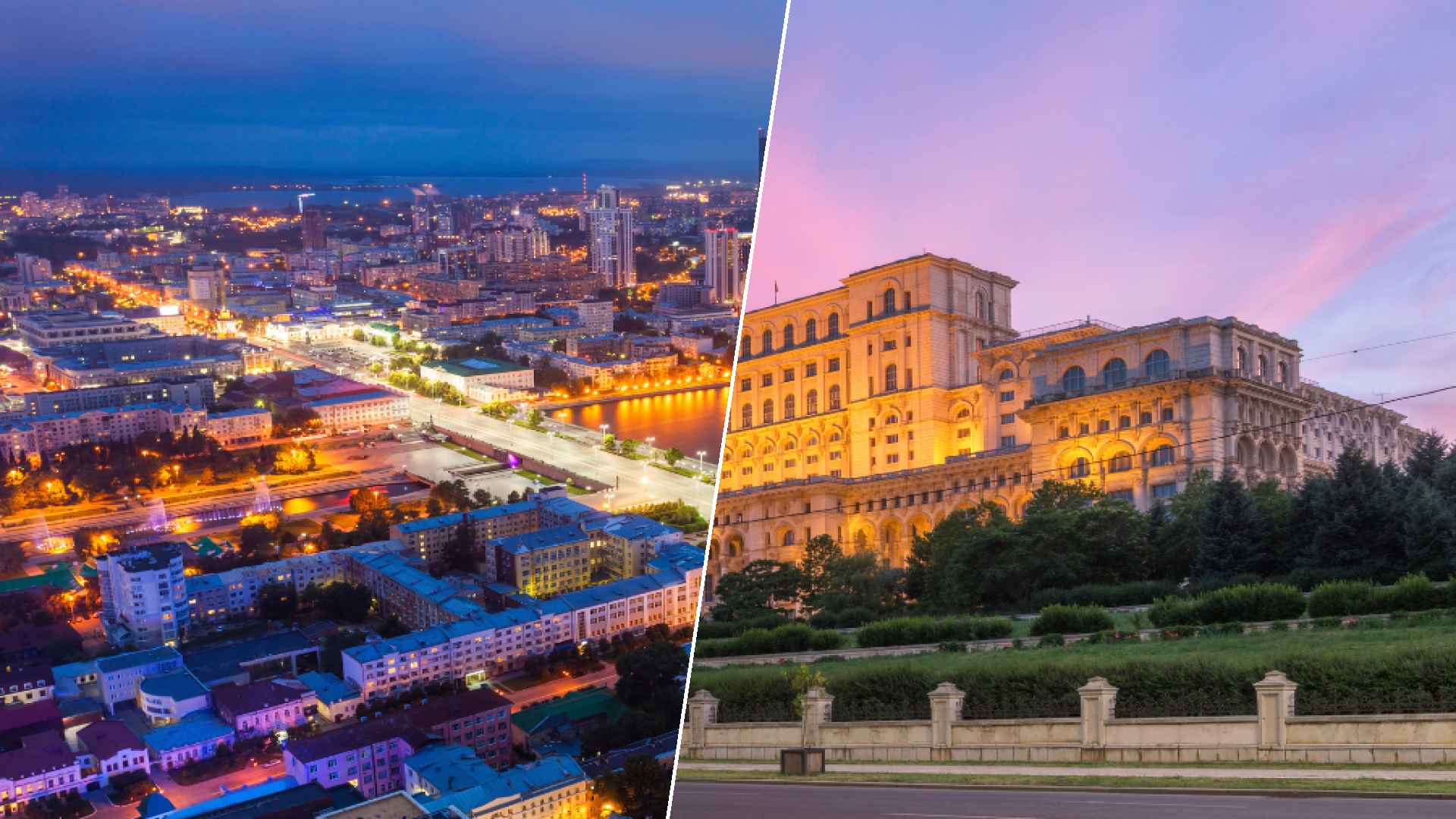 Yekaterinburg to Bucharest