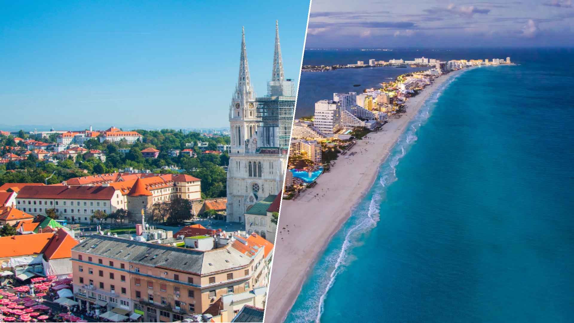 Zagreb to Cancun