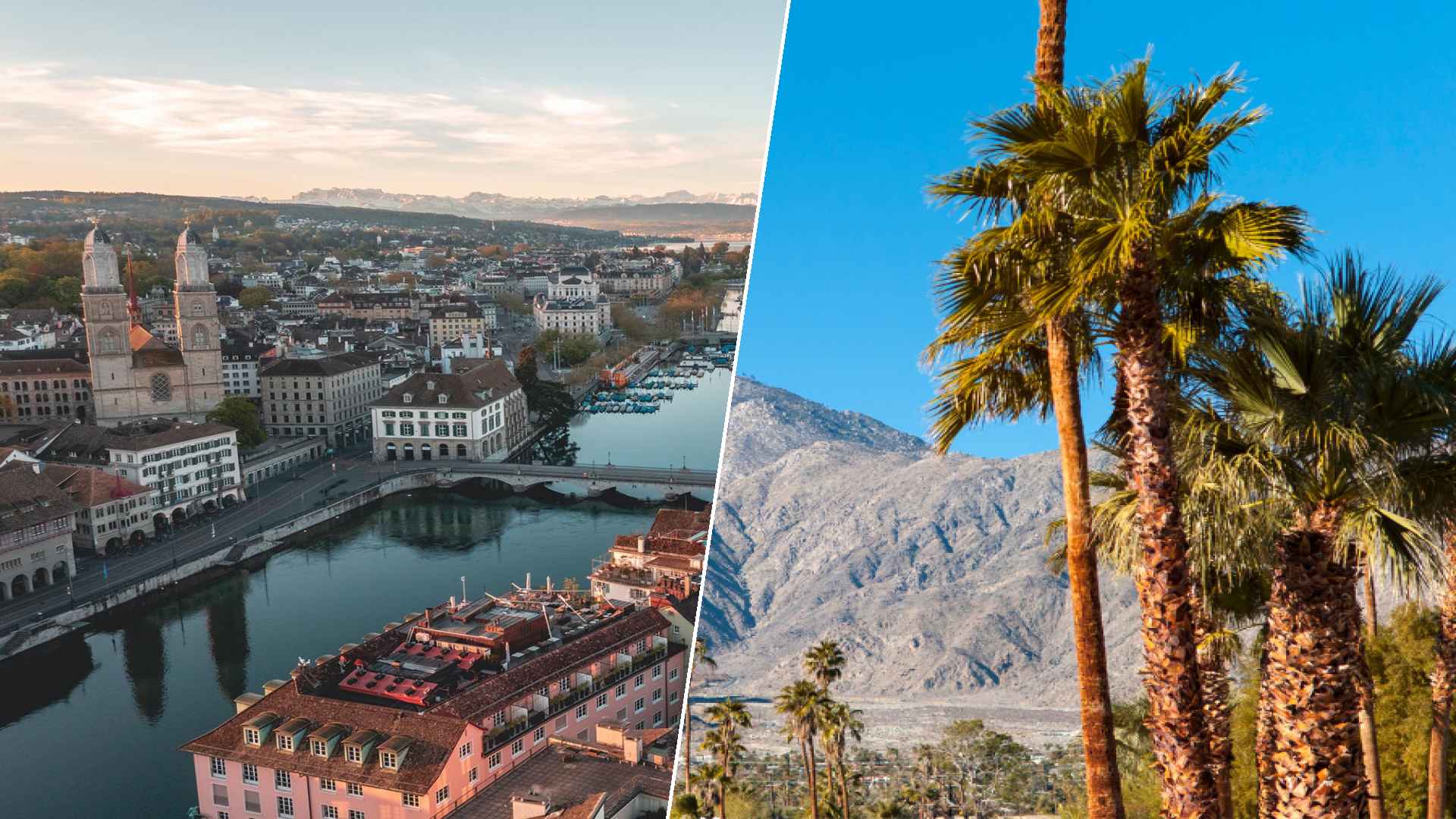 Zurich to Palm Springs