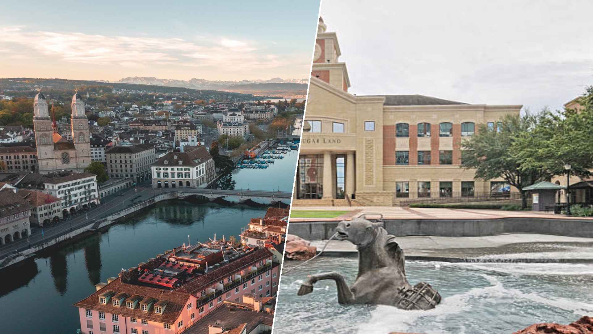 Zurich to Sugar Land